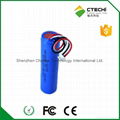 E cigaratte battery 18350 7.4V 900mah battery pack  2