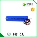 e-cigarette battery 18350 Li-ion battery pack 7.4V 900mah 