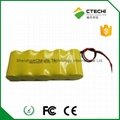 NI-CD SC type 6V 1800mAh rechargeable battery pack