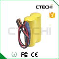 PLC battery BR-AGCF2W panasonic 6V 2200mAh