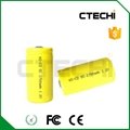 NICD SC1700mah 1.2v rechargeable nicd battery 