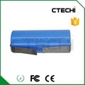 ICR26650 4000mAh rechargeable lithium battery with solder tabs