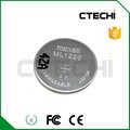 CR1220 3V 40mAh Lithium Button Cell 