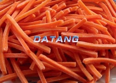frozen carrot sliced