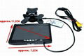 7'' inch TFT LCD Color Screen 2 Video Input Car Rear View Camera DVD VCR Monitor 6