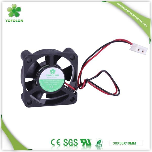 30x30x10mm Mini DC Axial Cooling Fan High speed 12V micro fan