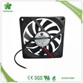 80x80x10mm DC Cooling Fan for LED Board 12v cooling fan  2