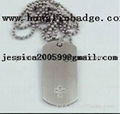 dog tag Pet tag metal tag pendant 4