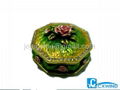 Flower jewelry box