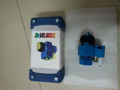 Devlibiss T-AGPV blue spray gun