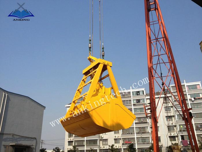Four ropes timber grab For Port Crane 450t Anking (China