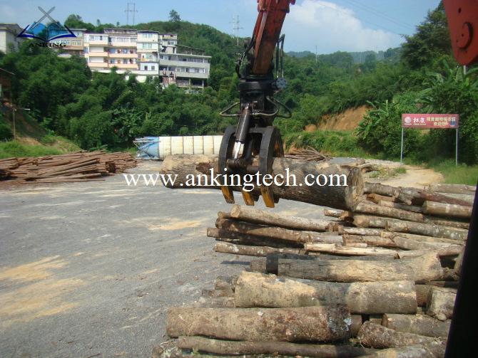 hydraulic timber grab for Excavator  4