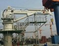 Hydraulic telescopic crane for marine crane ship 2