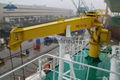  Hydraulic Fixed Boom Crane for marine ship
