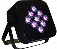 9*3w slim flat led par uplighting American DJ light