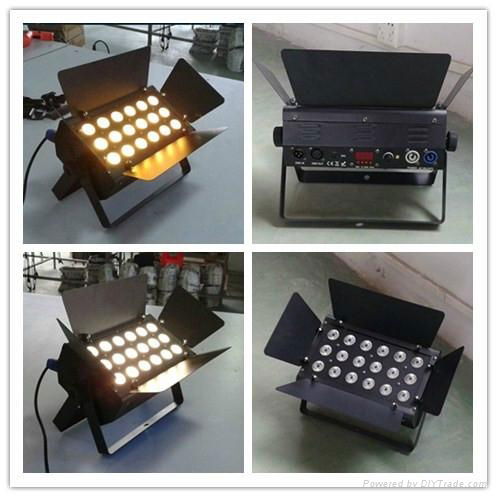 cheap 18x6w cool warm white dmx512 stage light led light 2