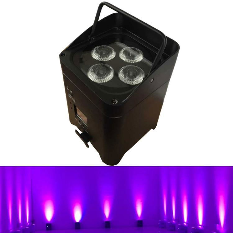 American dj 4X15W RGBWA+UV battery led stage lights