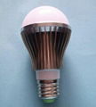 SMD 5630 5W LED ball bulb replaces 20w energy-saving lamps wholesales