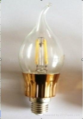 3W COB  E14 LED ball bulb  replaces20w incandescent lamp