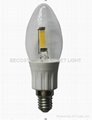 1.6W COB E14 LED candle bulb replaces20w incandescent lamp
