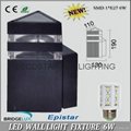   2 Way Up And Down 10w Wall garden lights WITH 10W BULBS
