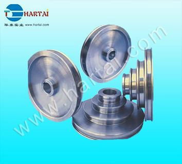 Chrome Ceramic Coating Aluminum Idler Pulley for Wire Drawing 5