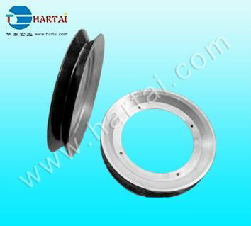 High Hardness Ceramic Coating Aluminum Idler Pulley 4