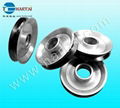 Fine Polish Ceramic Coating Aluminum Idler Pulley for Wire Machinery