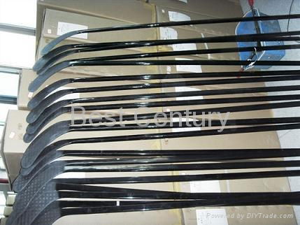 Carbon Fiber Durability and Elite Performance Branded Senior Ice Hockey Sticks