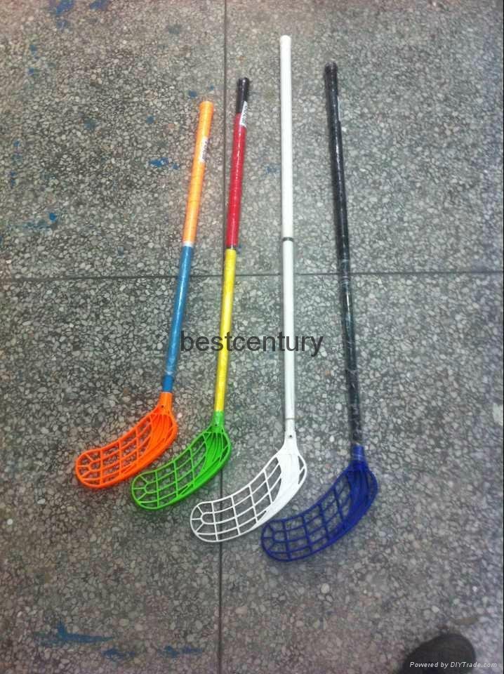 High Quality Glass Fiber Floorball Innebandy Salibandy Unihockey Stick 