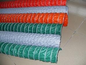 Nylon Fabric Flexible Ventilated Duct of Construct  4