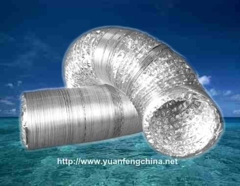 Fiberglass-Aluminum Foil Composite Flexible Duct 2