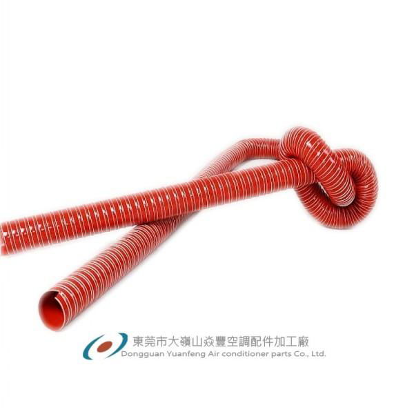 Nylon Fabric Flexible Ventilated Duct of Construct 