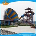 swimming pool water slides for water park