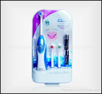 Adult Rotary Battery Powered Electric Toothbrush