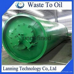 Hot sale newest technique waste tyre pyrolysis plant