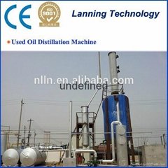 High quality factory direct quick delivery waste engine oil distillation plant