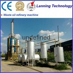 High quality factory direct high profitable waste oil distillation plant