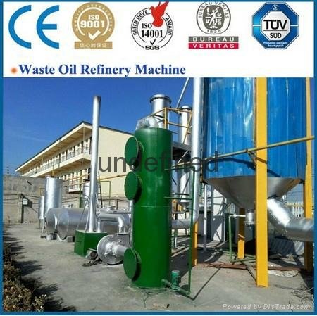 High quality factory direct high profitable waste oil distillation plant 3