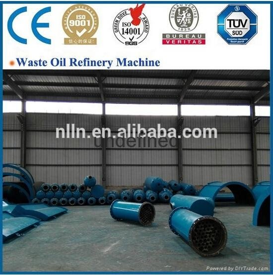 High quality factory direct high profitable waste oil distillation plant 5