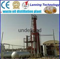 High Efficient safety device waste engine oil distillation plant 5