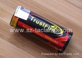 TrustFire 26650 5000mAh 3.7V Rechargeable Battery with PCB 3