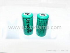 Ultrafire ICR123A 3.0v 800mah li-ion rechargerable battery