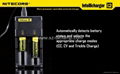 NiteCore IntelliCharger i2 Charger - for charging 18650, 16340(RCR123), 14500, e 5