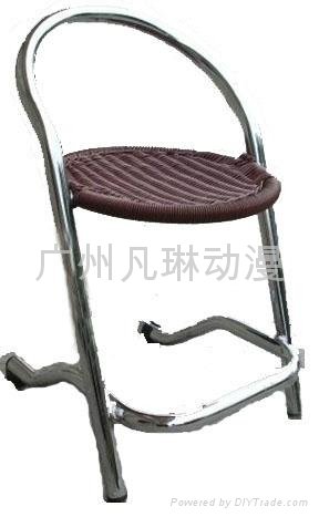 不锈钢游戏机椅子 5