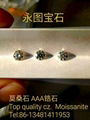 cubic zirconia and moissanite gems