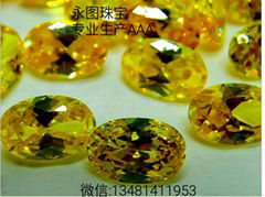 cubic zirconia synthetic CZ gems