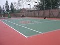 硅PU网球场