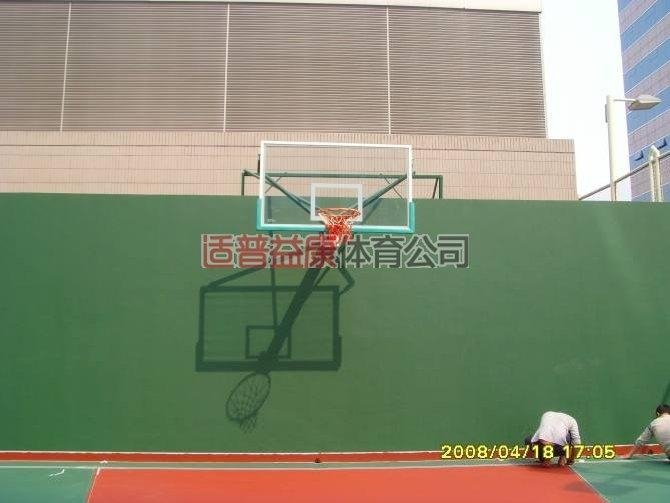 木板籃球場