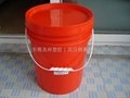 20L红色塑料桶